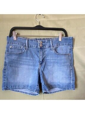Denizen Levi's Women's Blue Denim Jeans Shorts, Size 10